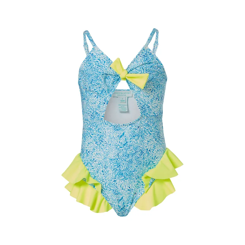 GIRL'S ONE PIECE SPAGHETTI IRIS