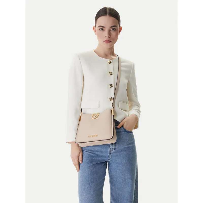 Τσάντα LOVE MOSCHINO JC4127PP1OLM0110 Εκρού