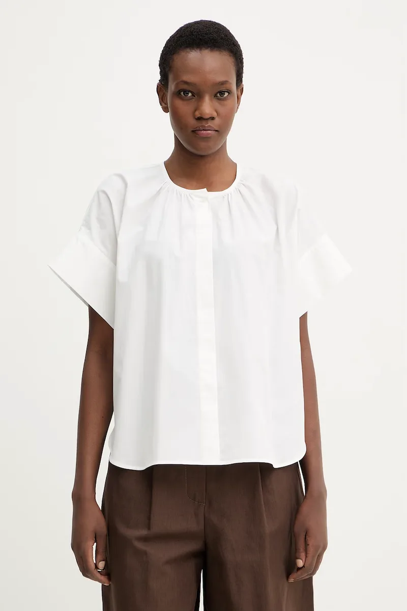 Weekend Max Mara Βαμβακερό πουκάμισο Weekend Max Mara EDUCATA