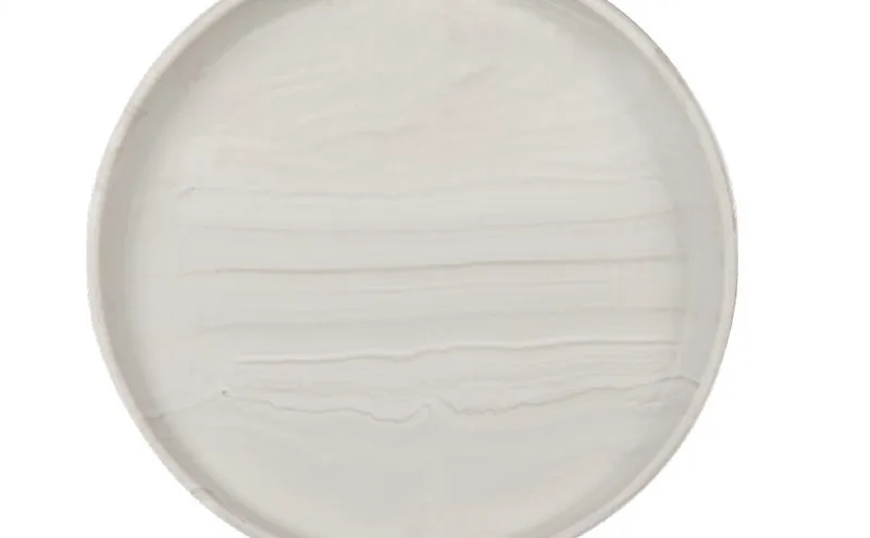 Eeveve Silicone Big Plate – Marble Cloudy Gray