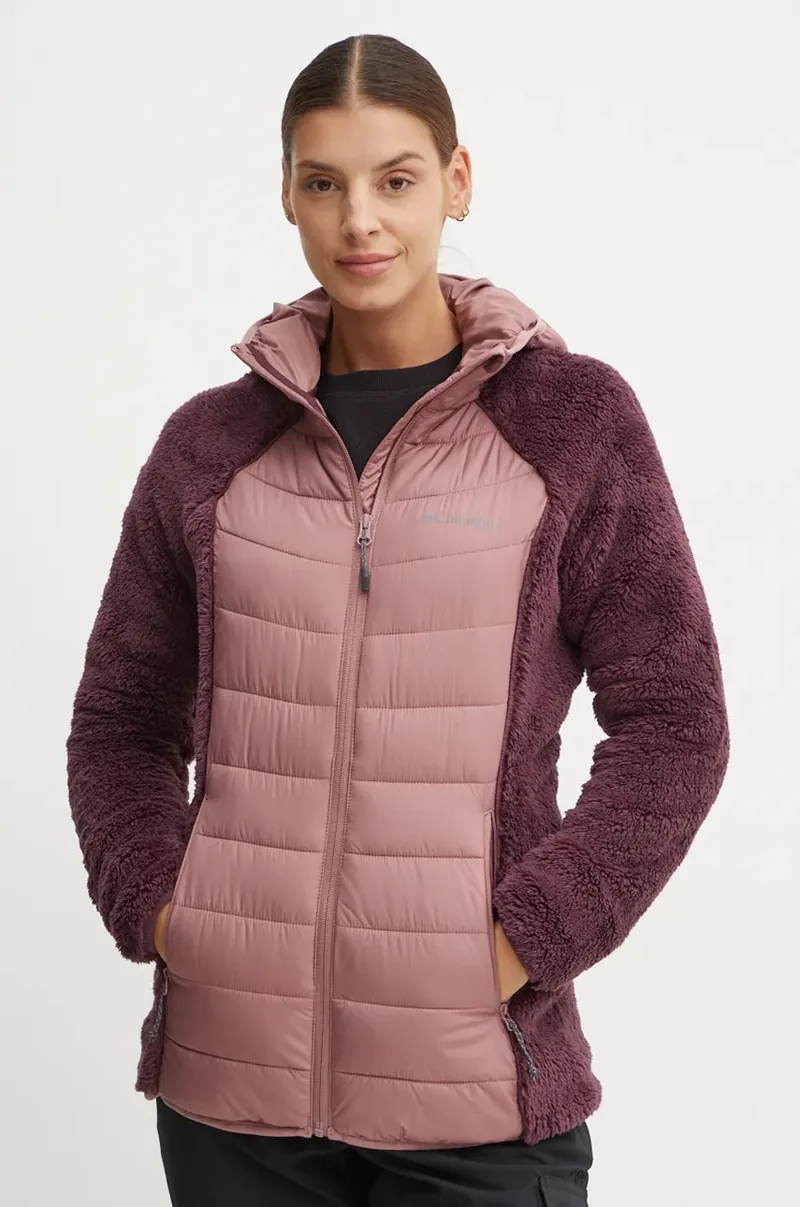 Αθλητικό μπουφάν Columbia Powder Lite Sherpa Hybrid