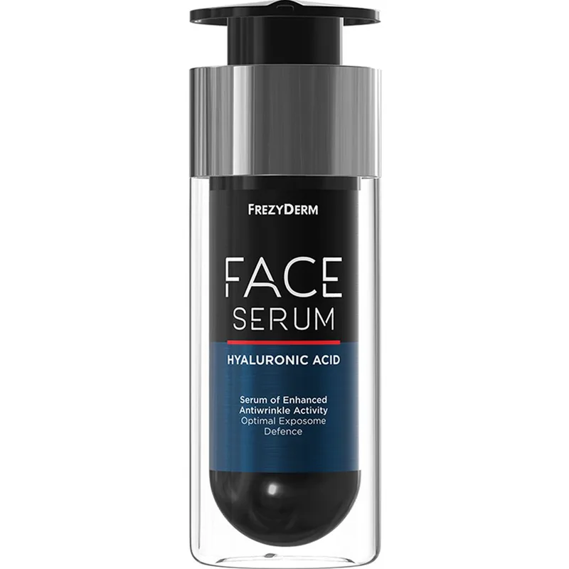 Frezyderm Hyaluronic Acid Face Serum Ορός Προσώπου Ενισχυμένης Αντιρυτιδικής Δράσης με Υαλουρονικό Οξύ για Ενυδάτωση, Επανόρθωση & Άμυνα στο Εκθεσίωμα 30ml