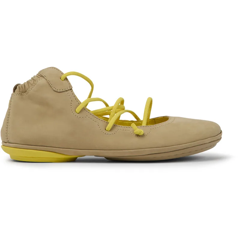 CAMPER Right - Μποτάκια Για Γυναικεία - Μπεζ, Μέγεθος 36, Suede