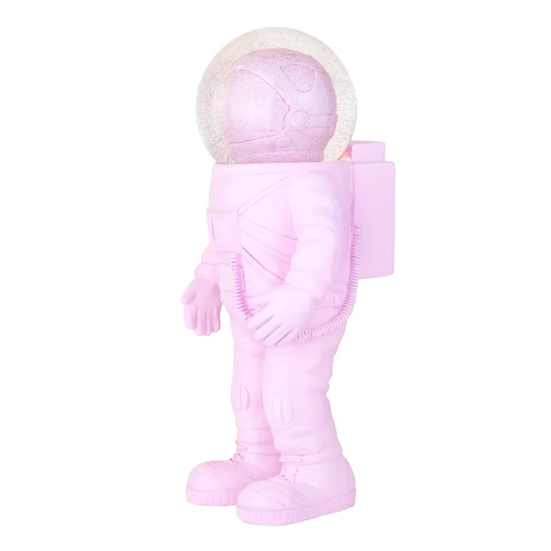 Snowglobe The Astronaut Μεγάλος - Ροζ