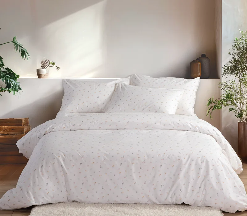 Σετ Σεντόνια Υπέρδιπλα 4 Τεμαχίων Nef-Nef Signity White 240x270