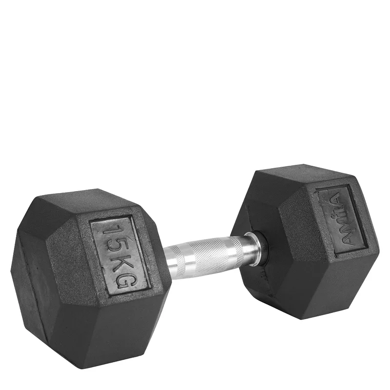 Αλτήρας Εξάγωνος Rubber Cover Class A 15kg