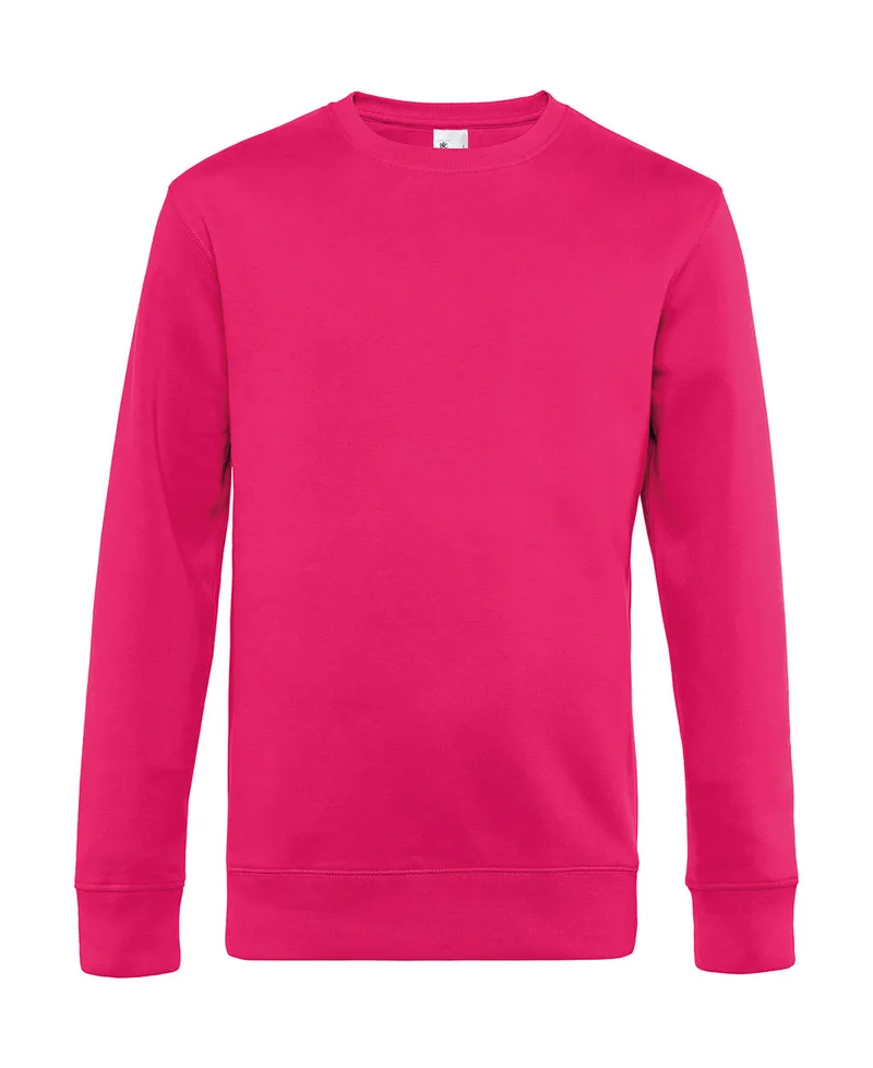 Φούτερ Crewneck WU01K B & C Magenta Ροζ