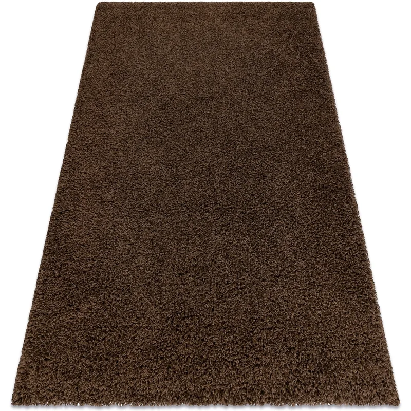 Χαλιά Rugsx Χαλί SOFFI δασύτριχος 5cm καφέ 180x270 cm