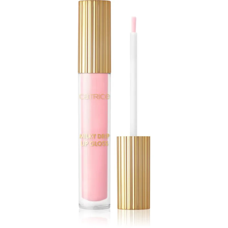 Catrice Pistachio Cream Delight λαμπερό λιπ γκλος απόχρωση C01 Velvet Delight 4 ml