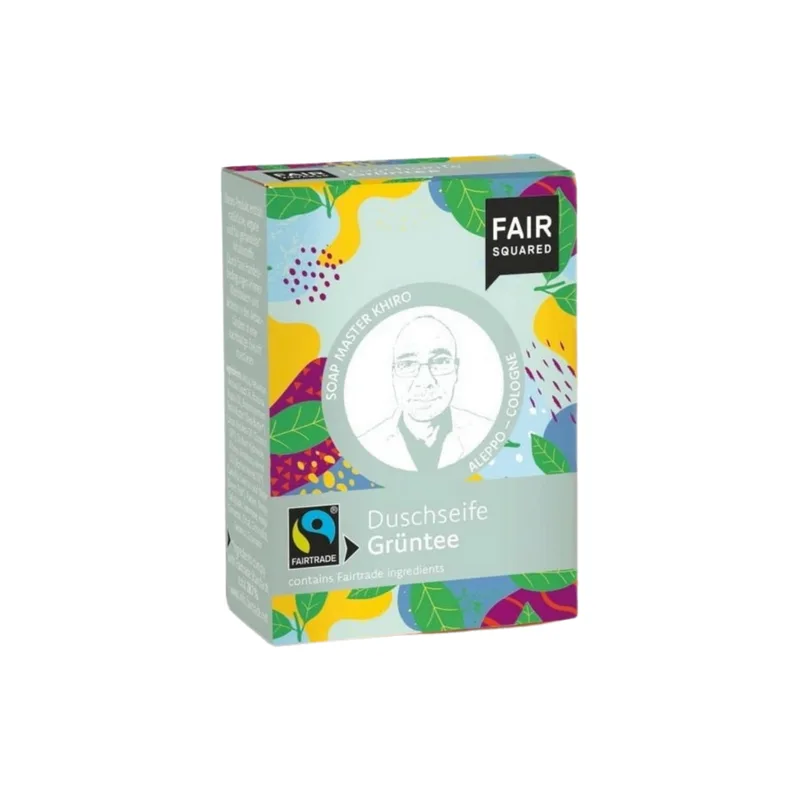 Fair squared Fairtrade Green Tea Body Soap Anniversary Edition 80g