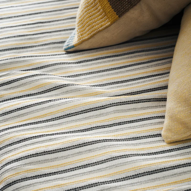 Ριχτάρι Τριθέσιου Gofis Home Clover Grey/Yellow 334/01 180x310