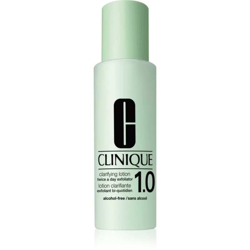 Clinique 3 Steps Clarifying Lotion 1.0 Twice A Day Exfoliator τονωτικό για όλους τους τύπους επιδερμίδας 200 ml