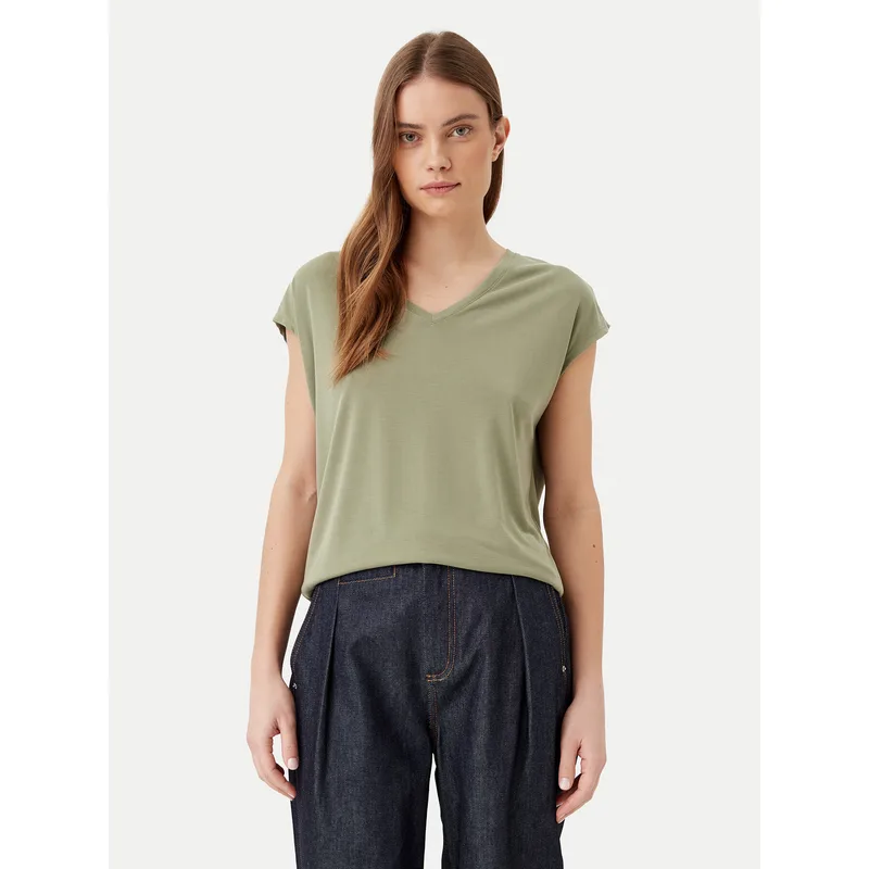 Vila T-Shirt Modala 14074847 Πράσινο Regular Fit