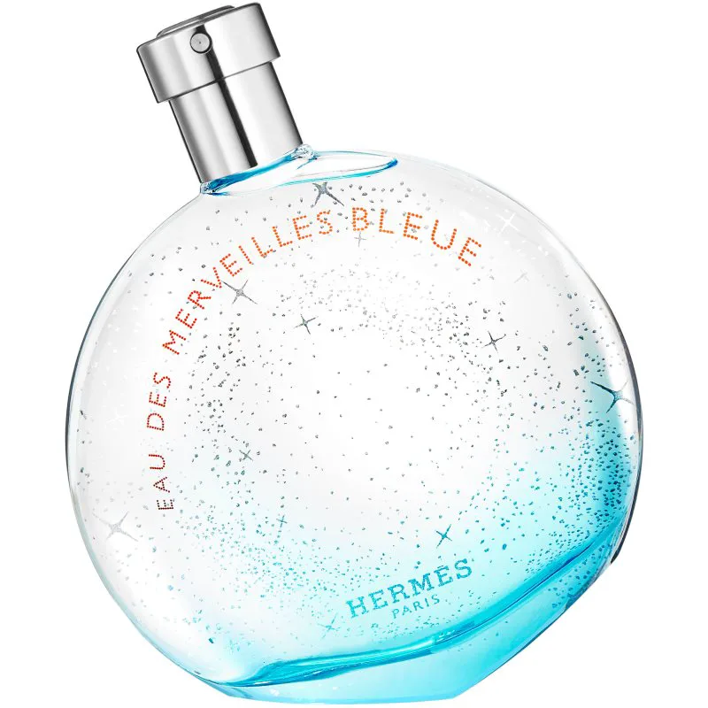 HERMÈS Eau des Merveilles Bleue Eau de Toilette επαναπληρώσιμο για γυναίκες 50 ml