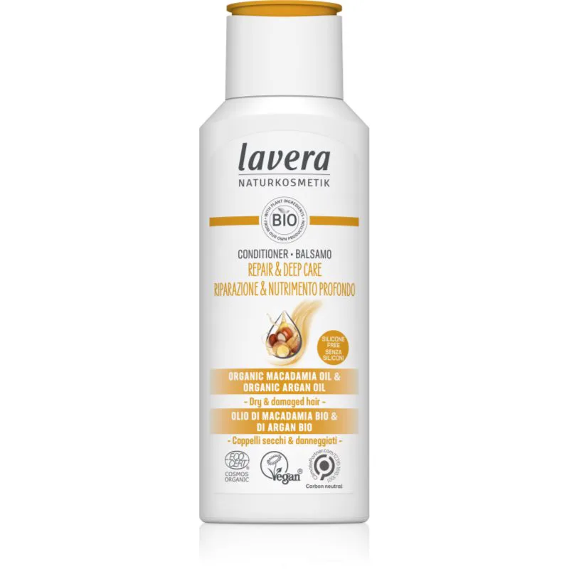 Lavera Repair & Care βαθιά αποκαταστατικό κοντίσιονερ για ξηρά και κατεστραμμένα μαλλιά 200 ml