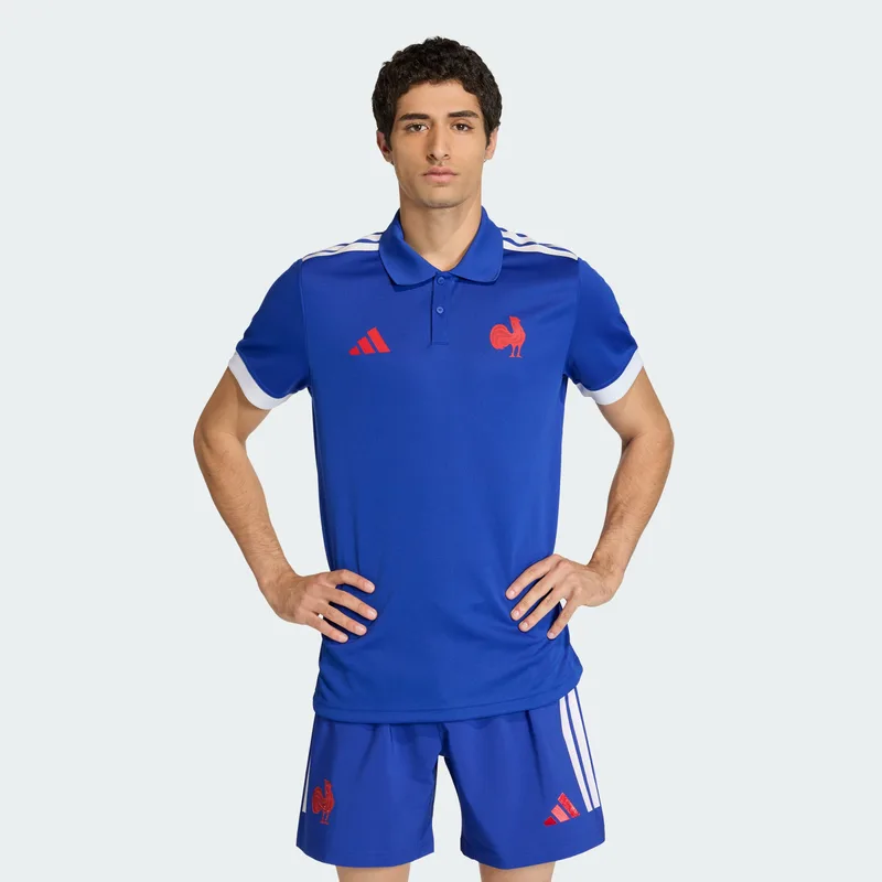 adidas France Rugby Home Supporters Replica Polo Ανδρικό T-Shirt (9000264260_65894)