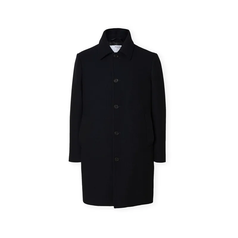 Παλτό Selected Noos Archive Wool Jacket - Sky Captain