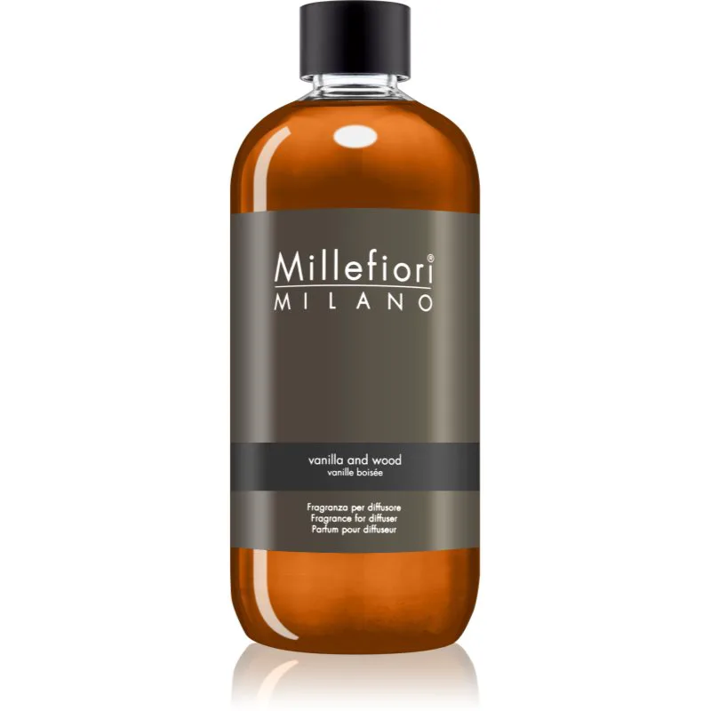 Millefiori Milano Vanilla & Wood ανταλλακτικό για διαχυτές αρώματος 500 ml