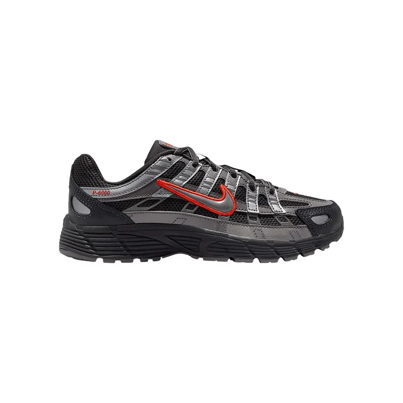 Xαμηλά Sneakers Nike P-6000 Anthracite Picante Red Metallic Cool Grey (GS)