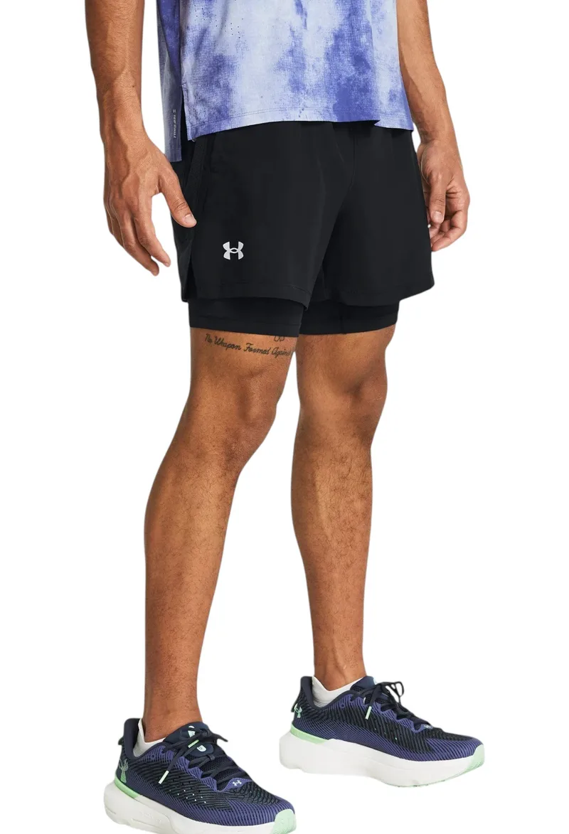 Σορτς Under Armour Launch 5'' 2-In-1 1382640-001 Ανδρικό