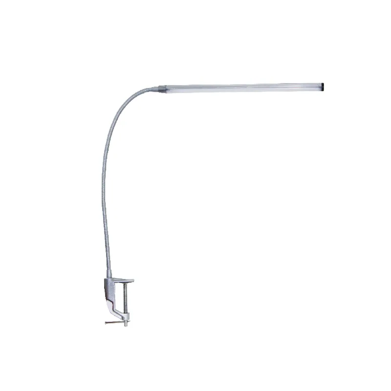 Πορτατίφ Αφής Με Σφιγκτήρα & Dimmer LED Aca Delgado 16055LEDNSC Silver