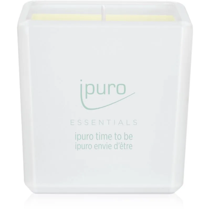 ipuro Essentials Time To Be αρωματικό κερί 125 γρ