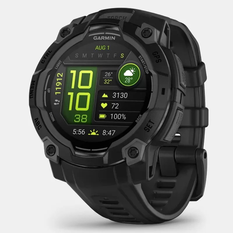 GARMIN Instinct 3 Solar Unisex Smartwatch 45mm (9000271280_1469)
