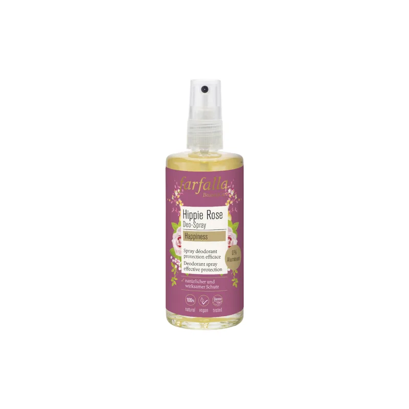 Farfalla Hippie Rose - Rose Spray Deodorant 100 ml