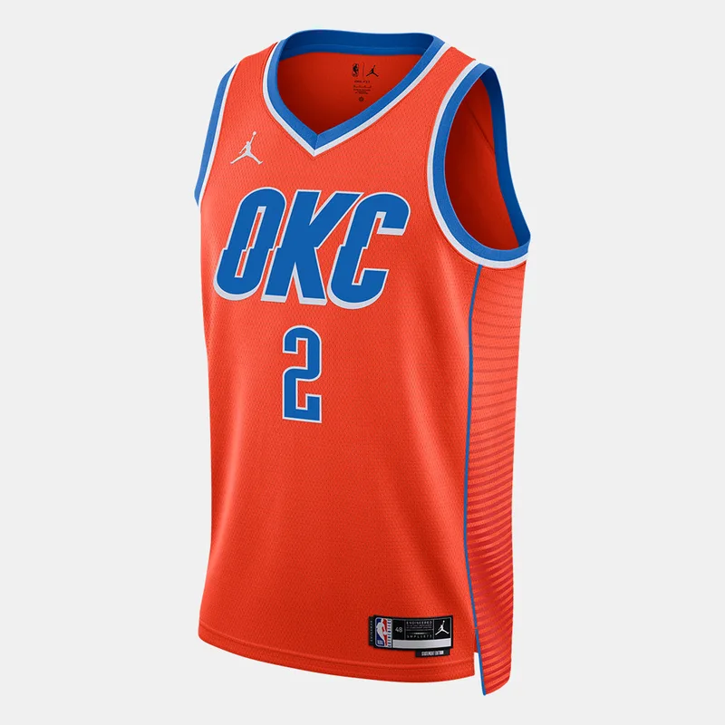 Jordan Shai Gilgeous-Alexander Oklahoma City Thunder Statement Edition Dri-FIT Μπασκετική Φανέλα (9000197181_80531)