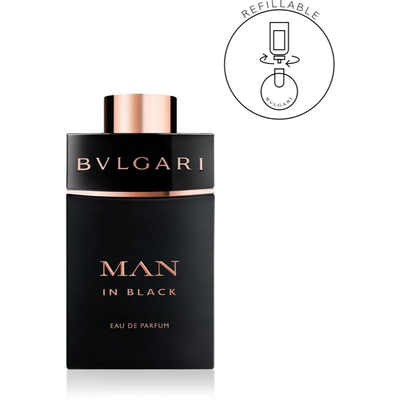 BVLGARI Bvlgari Man In Black Eau de Parfum επαναπληρώσιμο για άντρες 100 ml