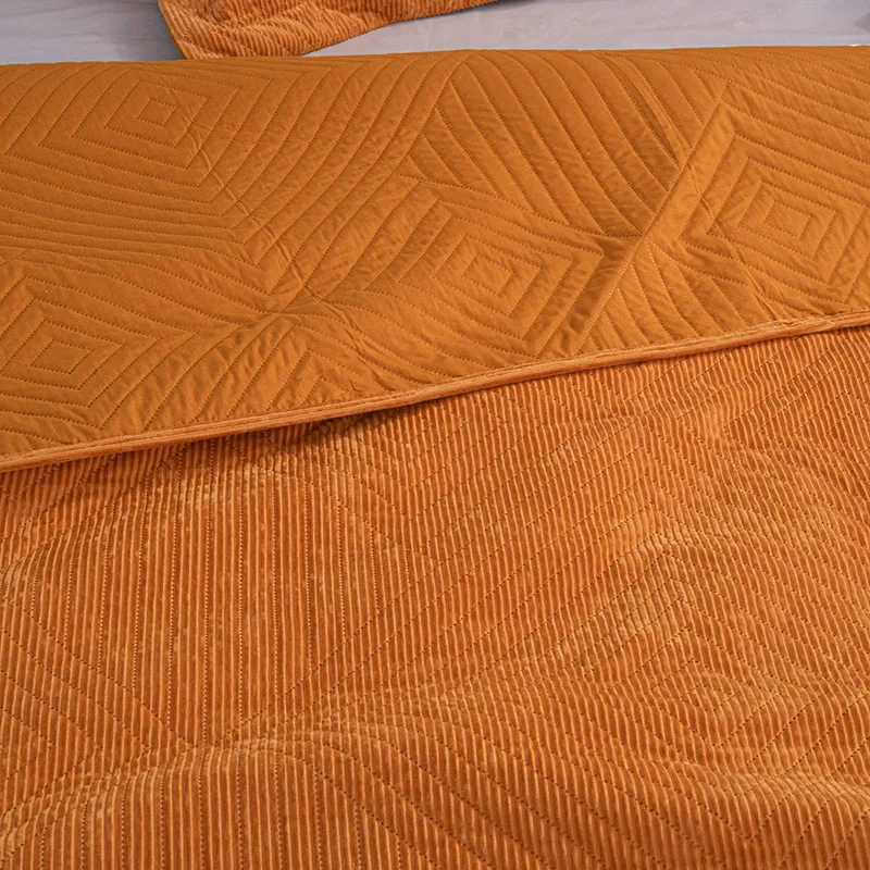 Κουβερλί Υπέρδιπλο 220X240 Palamaiki Dizza Χρυσό (220x240)