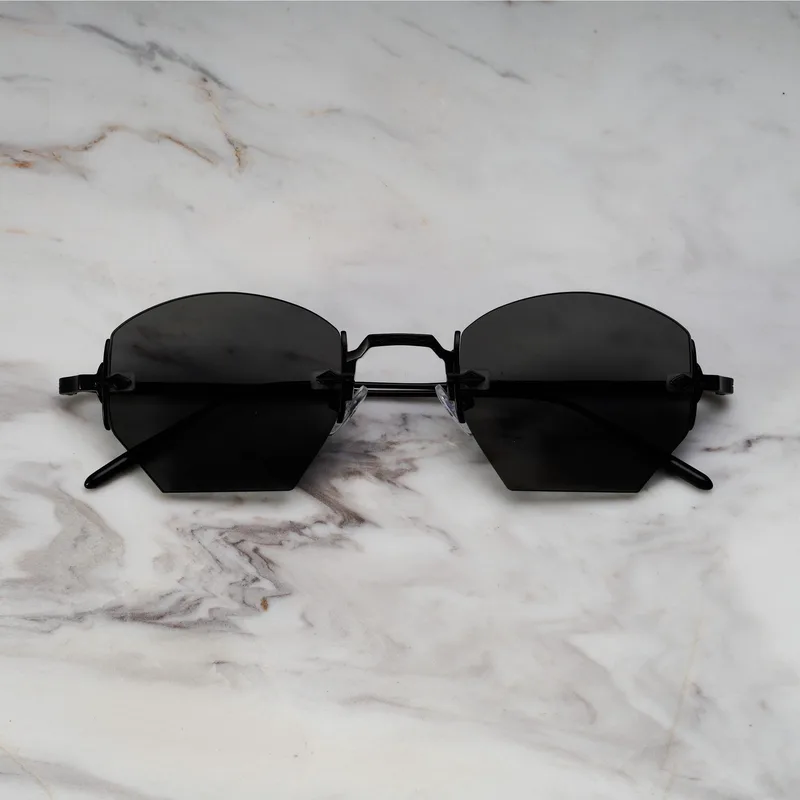NAYA A22EP1M - NAYA - MATT BLACK - GRAY Sunglasses | Matt Black | Gray Shades | Explicit Poets Sunglasses