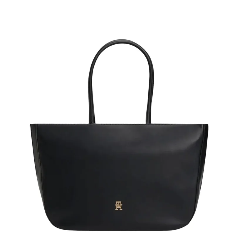 Γυναικεία Τσάντα Ώμου Tommy Hilfiger AW0AW18742-BDS Μαύρη