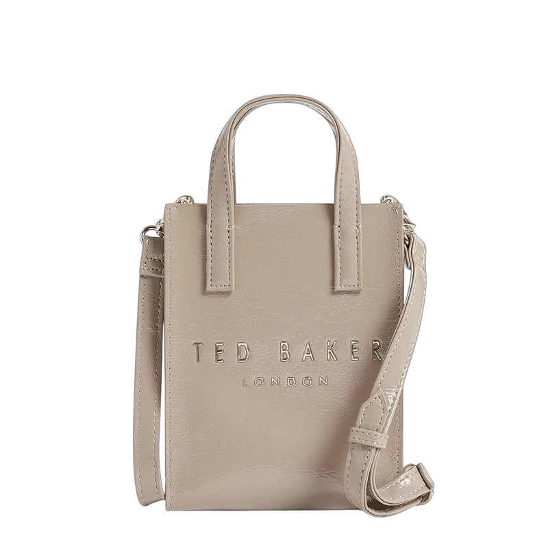Γυναικείa Crinkll Crinkle Mini Τσάντα Μπεζ Ted Baker 284045-stone