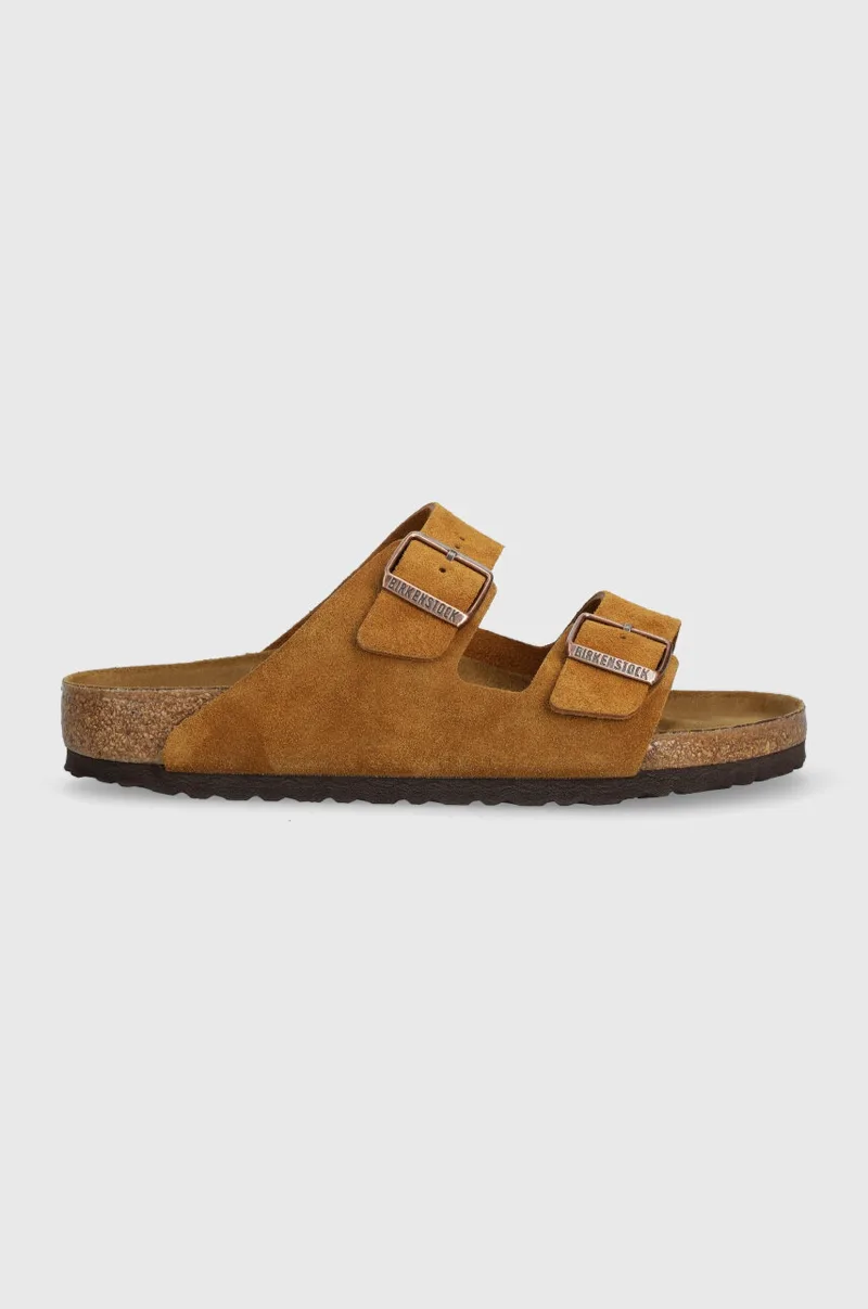 Παντόφλες σουέτ Birkenstock Arizona