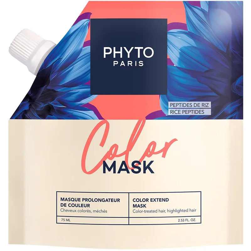 Phyto Color Extend Mask Travel Size Μάσκα Διατήρησής Χρώματος για Βαμμένα ή με Ανταύγειες Μαλλιά 75ml