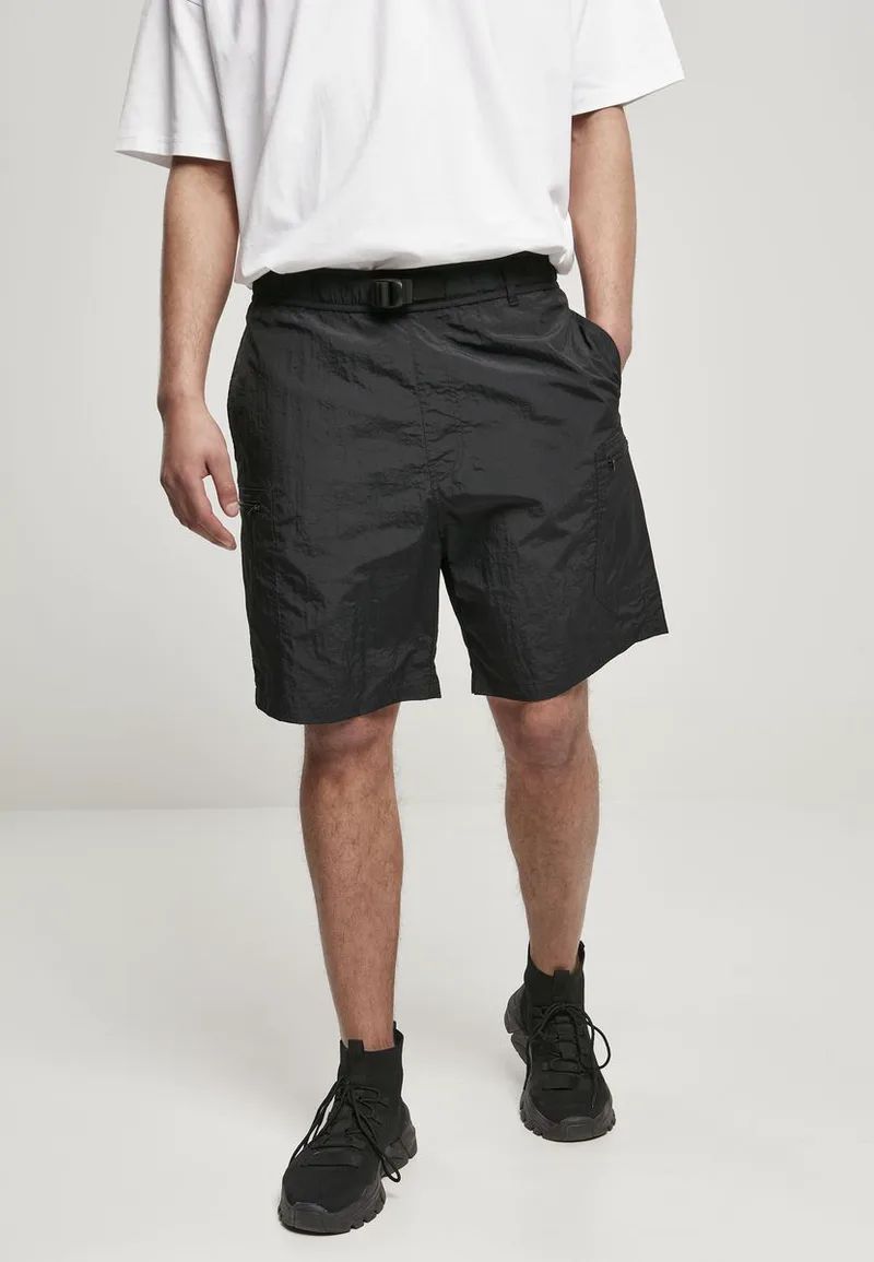 Adjustable Nylon Shorts Urban Classics TB4399 Black