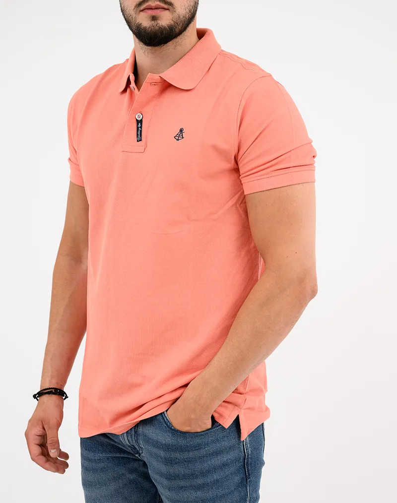 EXPLORER ΜΠΛΟΥΖΑ POLO BASIC 2621102000-SALMON Coral