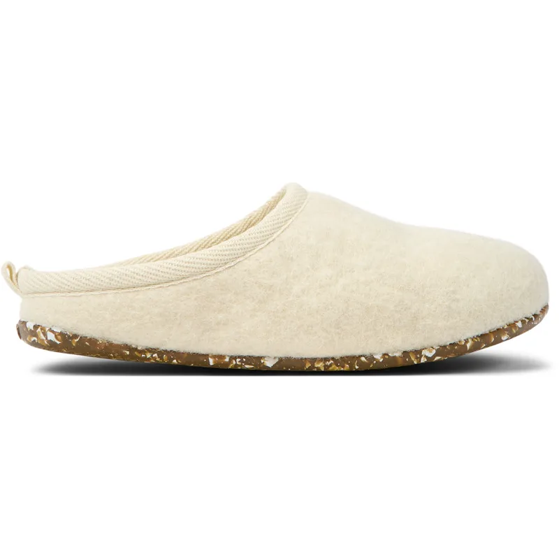 CAMPER Wabi - Παντόφλες Για Γυναικεία - Μπεζ, Μέγεθος 42, Cotton fabric