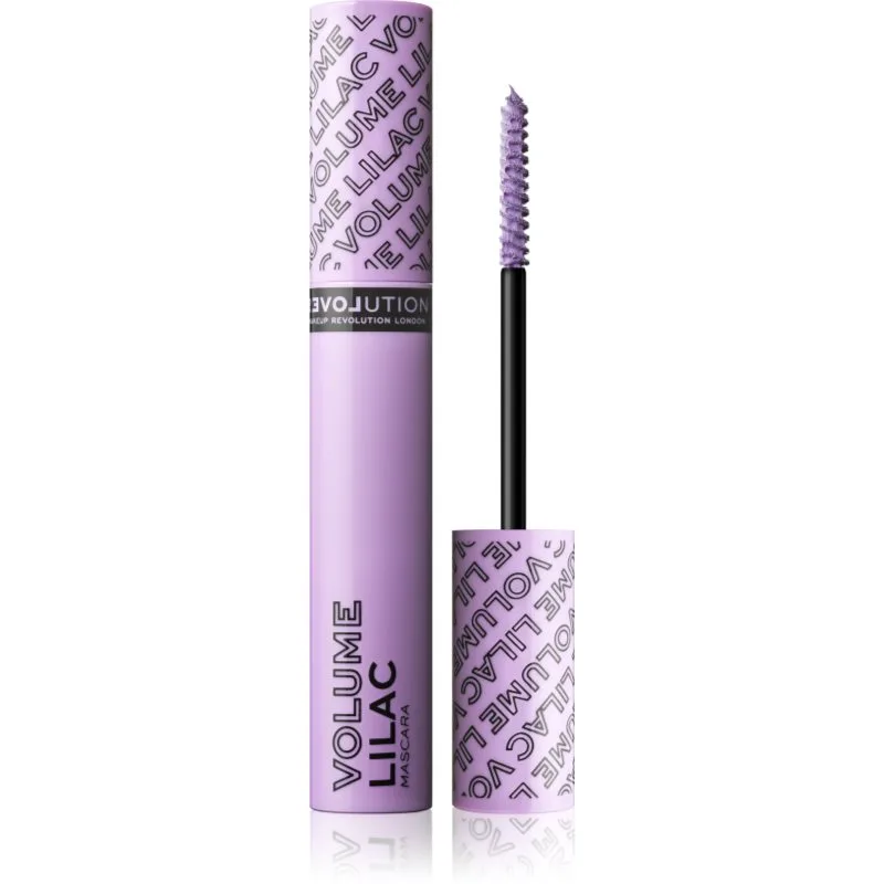 Revolution Relove Volume μάσκαρα όγκου απόχρωση Lilac 7 ml