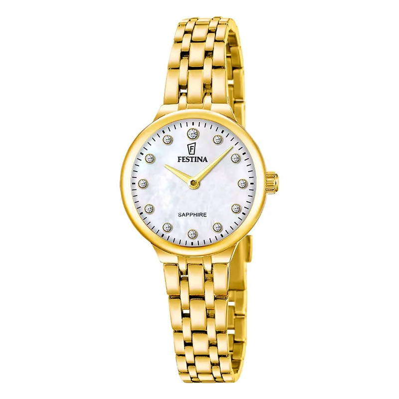 FESTINA Mademoiselle Χρυσό Stainless Steel Bracelet F20745/1