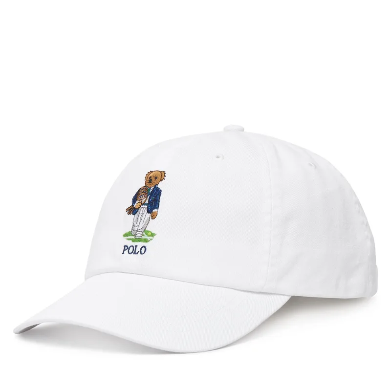 Καπέλο Jockey Polo Ralph Lauren 710B16084001 Λευκό