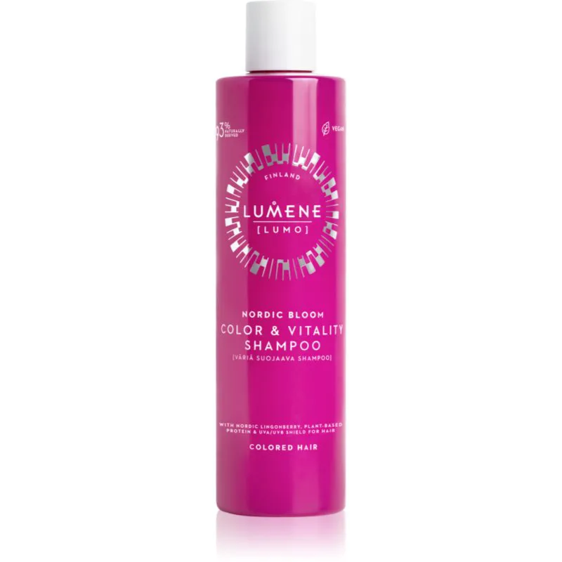 Lumene Nordic Bloom [LUMO] Color & Vitality σαμπουάν για βαμμένα μαλλιά με φίλτρο UV 300 ml