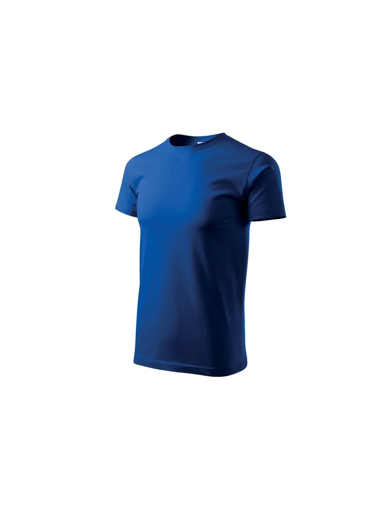 Malfini Ανδρικό Διαφημιστικό T-shirt Κοντομάνικο σε Μπλε Χρώμα MLI-12905