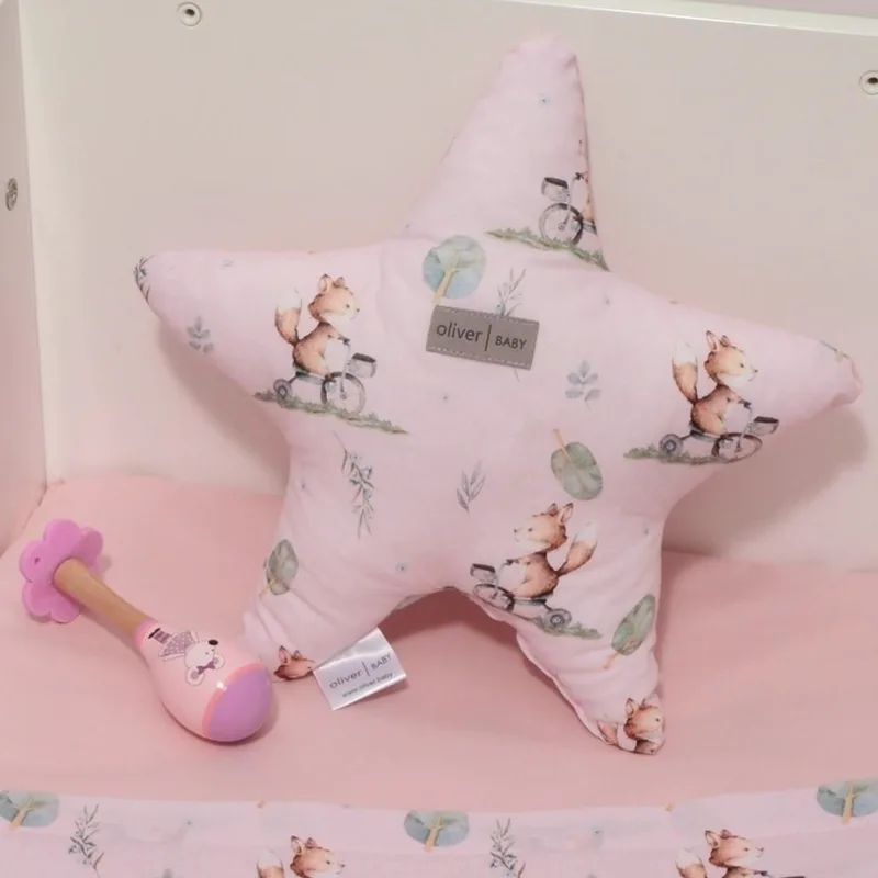 Μαξιλάρι Διακοσμητικό Αστέρι 37x37 cm Design 426 Oliver Baby