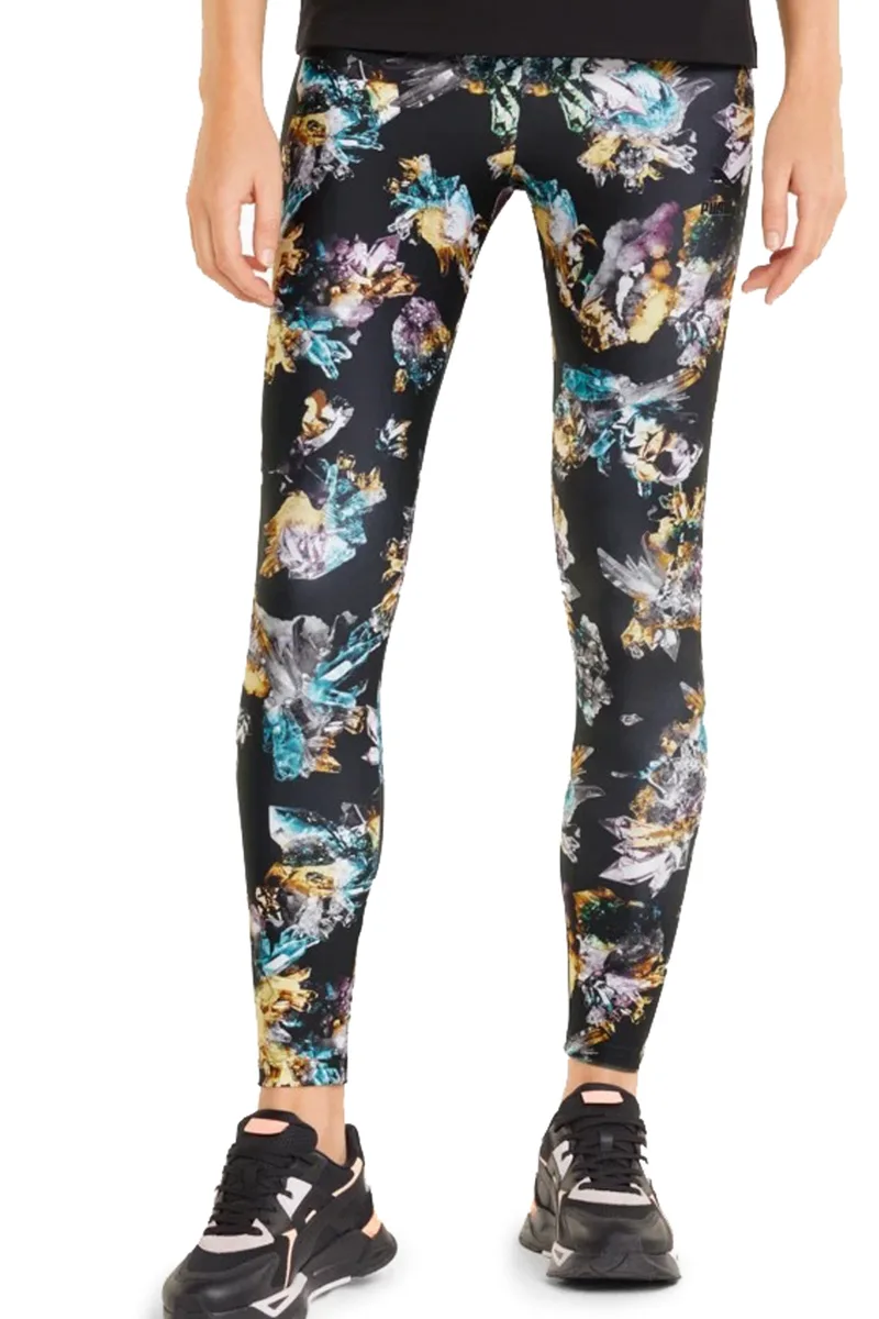Κολάν Puma Crystal G. High Waist AOP 533595-01 Γυναικείο