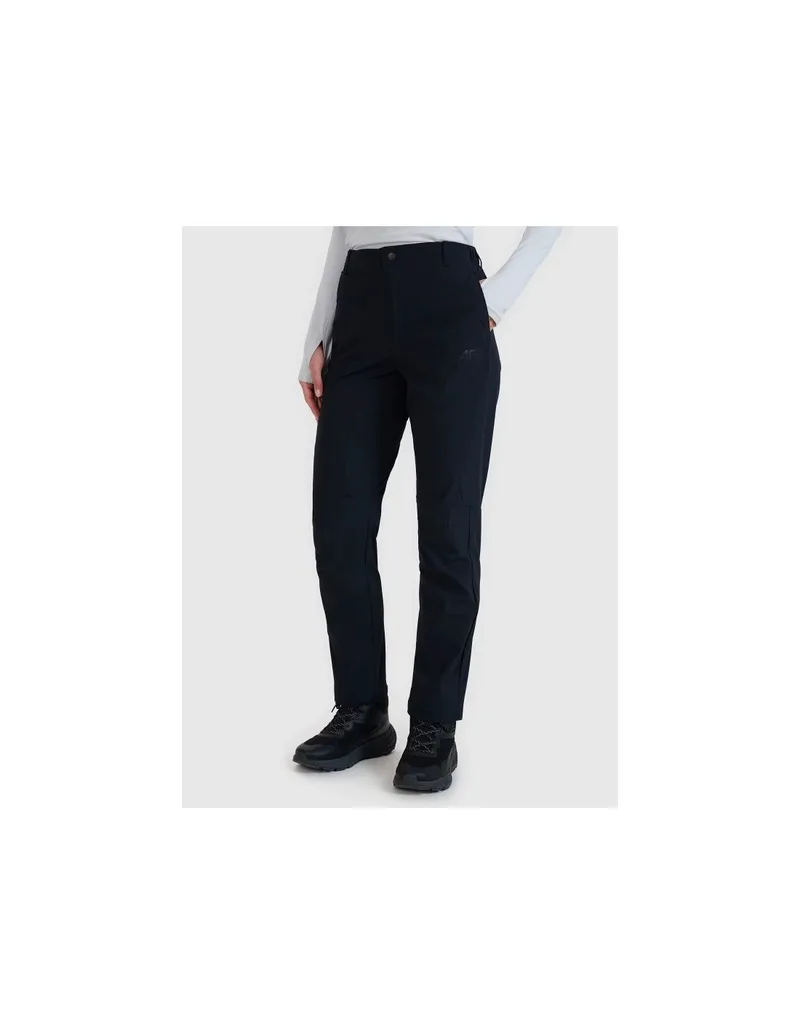 Women's quickdrying trekking trousers 4F 4FWSS25TFTRF079620S