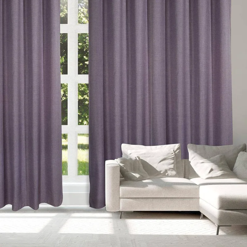 ΚΟΥΡΤΙΝΑ ΜΕ ΚΡΙΚΟΥΣ DAS HOME 2241 ΜΩΒ (140Χ270CM)