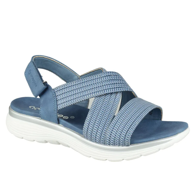Πέδιλα γυναικεία | Ανατομικά | Amarpies | ABZ23544 | Jeans