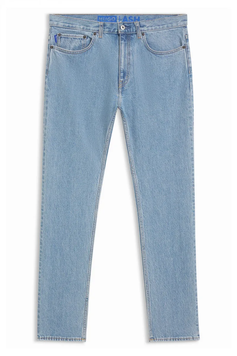 HUGO BLUE ΠΑΝΤΕΛΟΝΙ JEANS SLIM FIT ASH ΓΑΛΑΖΙΟ